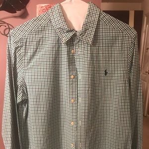 Boys Authentic  button down Polo!!